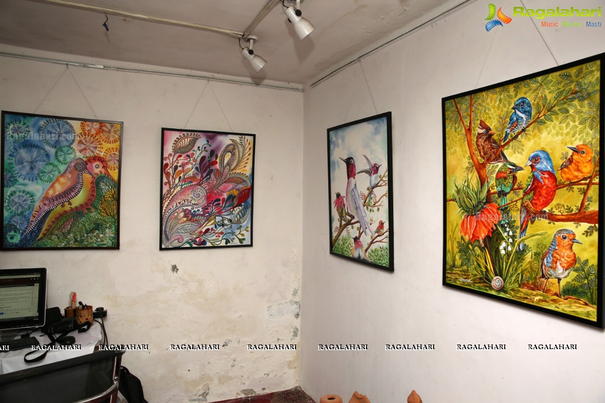 Rebirth - An Exhibition of Paintings by Nabanita Ray & Rajendra Ray @ Pegasus Art Gallery