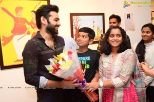 Hero Ram Inaugurates ‘Heartists Arti Mahotsav’ Gallery