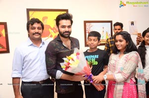 Hero Ram Inaugurates ‘Heartists Arti Mahotsav’ Gallery