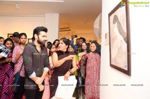 Hero Ram Inaugurates ‘Heartists Arti Mahotsav’ Gallery