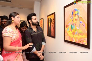 Hero Ram Inaugurates ‘Heartists Arti Mahotsav’ Gallery