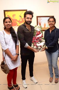 Hero Ram Inaugurates ‘Heartists Arti Mahotsav’ Gallery