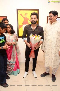 Hero Ram Inaugurates ‘Heartists Arti Mahotsav’ Gallery