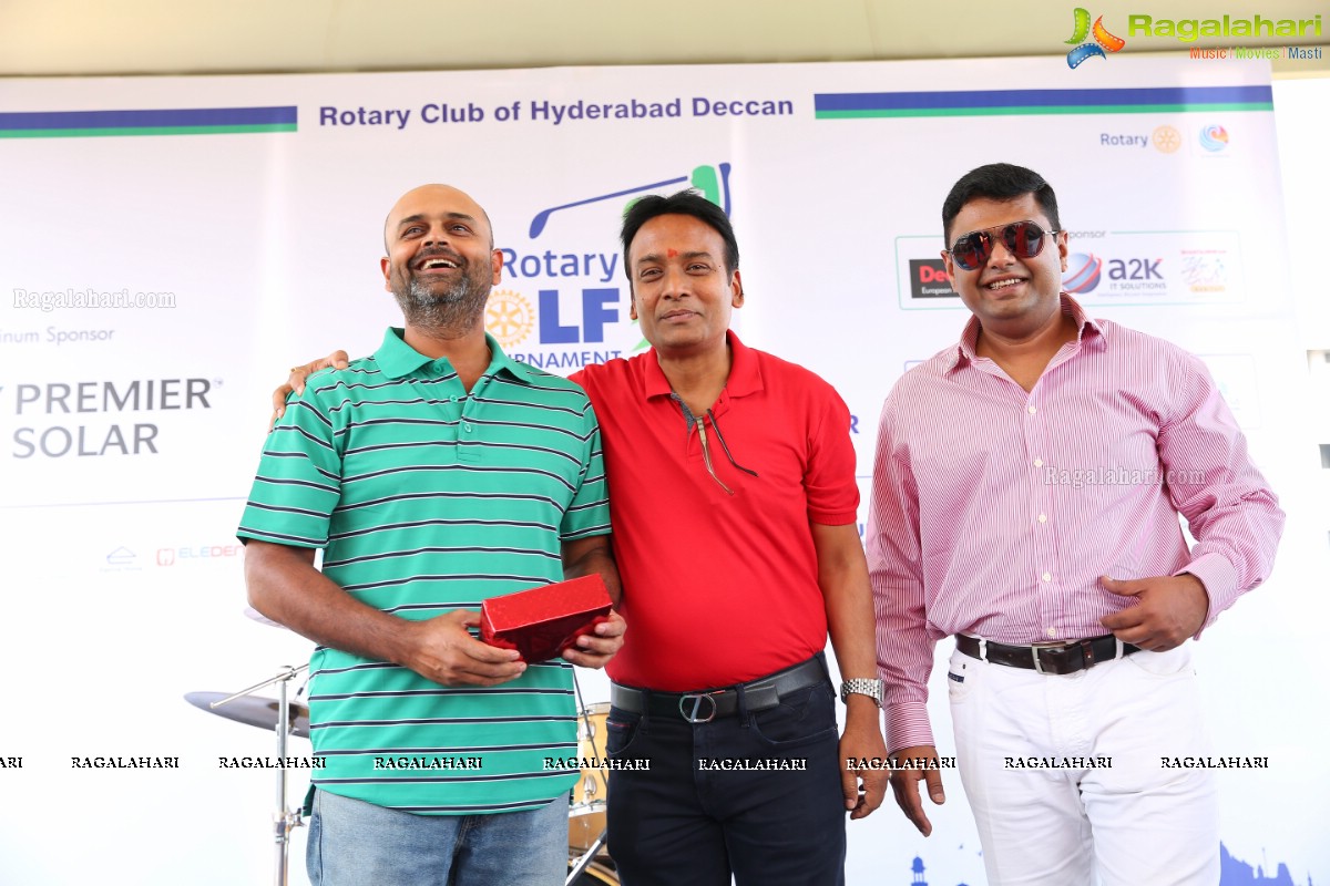 Rotary Club of Hyderabad Deccan's Annual Golf Fund Raising Tournament at Golf Club