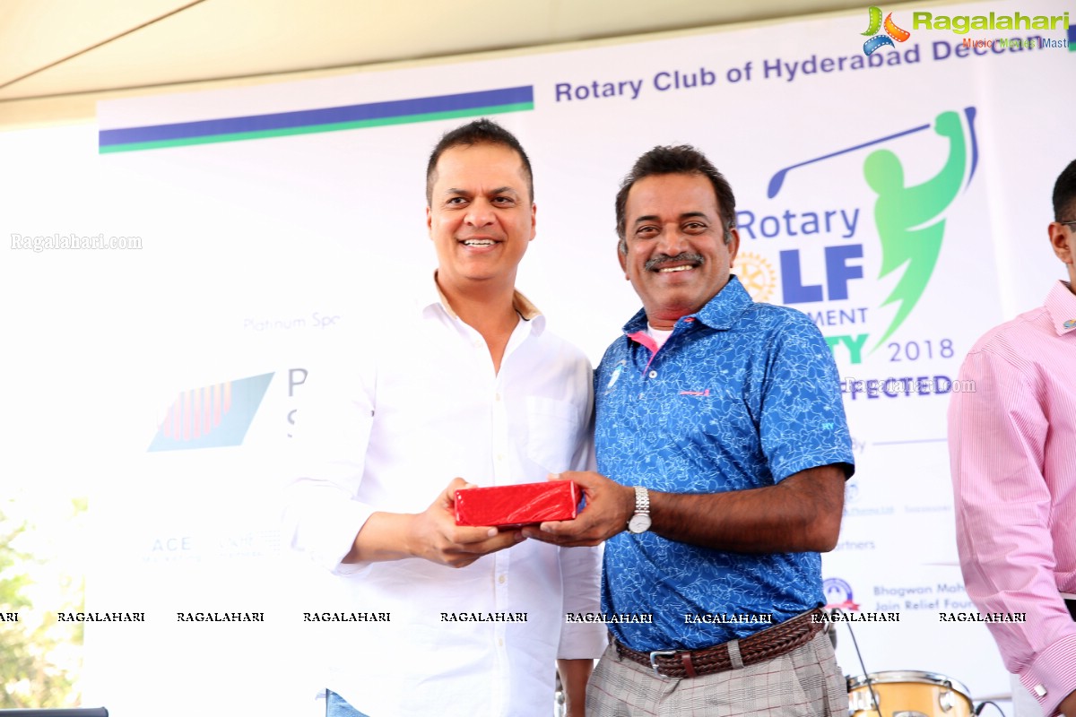 Rotary Club of Hyderabad Deccan's Annual Golf Fund Raising Tournament at Golf Club