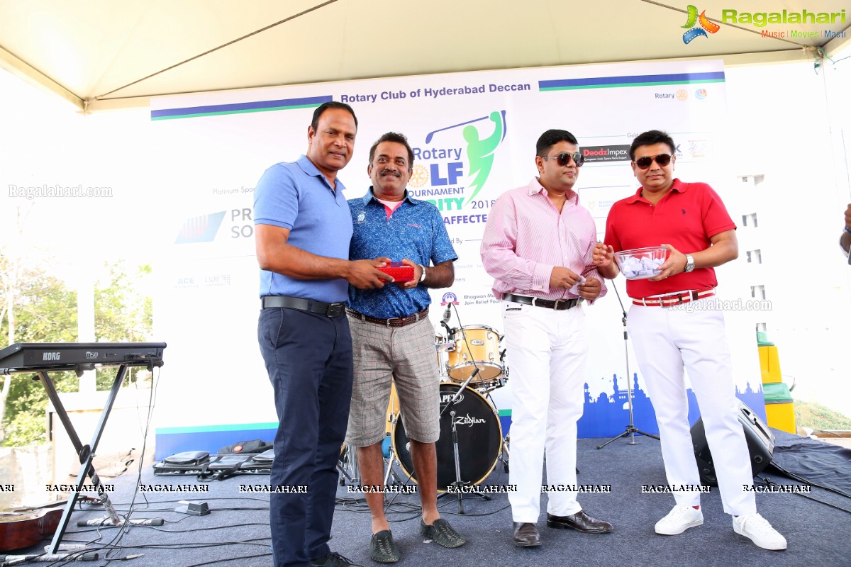 Rotary Club of Hyderabad Deccan's Annual Golf Fund Raising Tournament at Golf Club