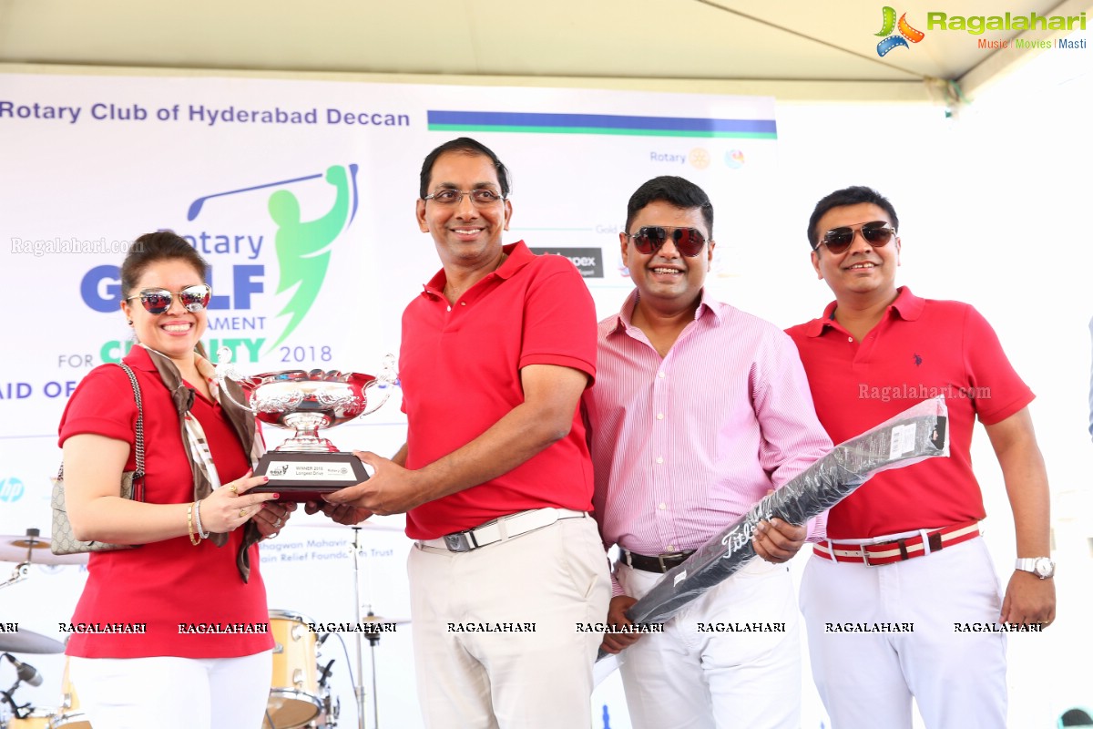 Rotary Club of Hyderabad Deccan's Annual Golf Fund Raising Tournament at Golf Club