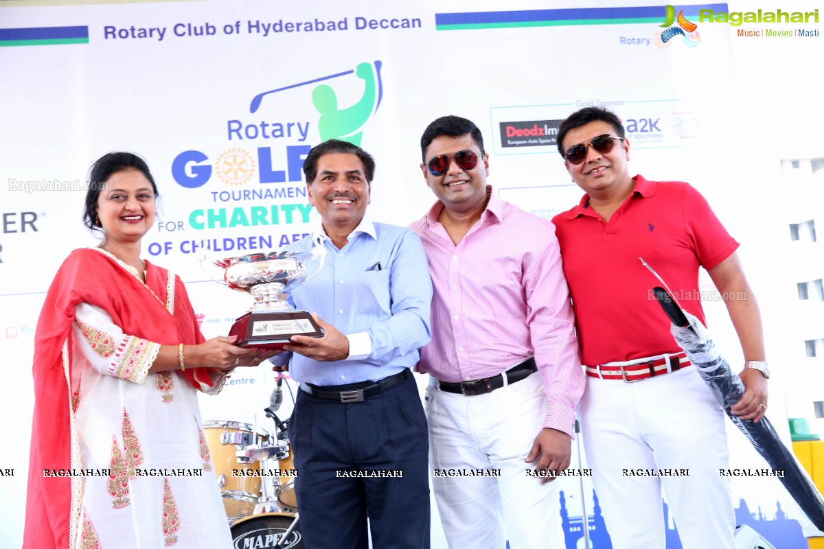 Rotary Club of Hyderabad Deccan's Annual Golf Fund Raising Tournament at Golf Club