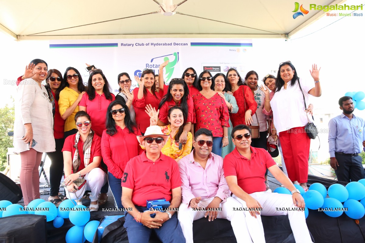 Rotary Club of Hyderabad Deccan's Annual Golf Fund Raising Tournament at Golf Club