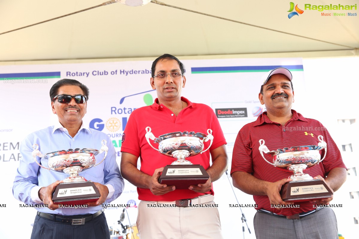 Rotary Club of Hyderabad Deccan's Annual Golf Fund Raising Tournament at Golf Club