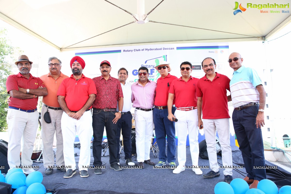 Rotary Club of Hyderabad Deccan's Annual Golf Fund Raising Tournament at Golf Club