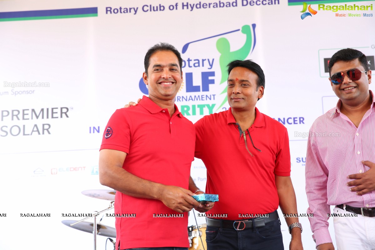 Rotary Club of Hyderabad Deccan's Annual Golf Fund Raising Tournament at Golf Club