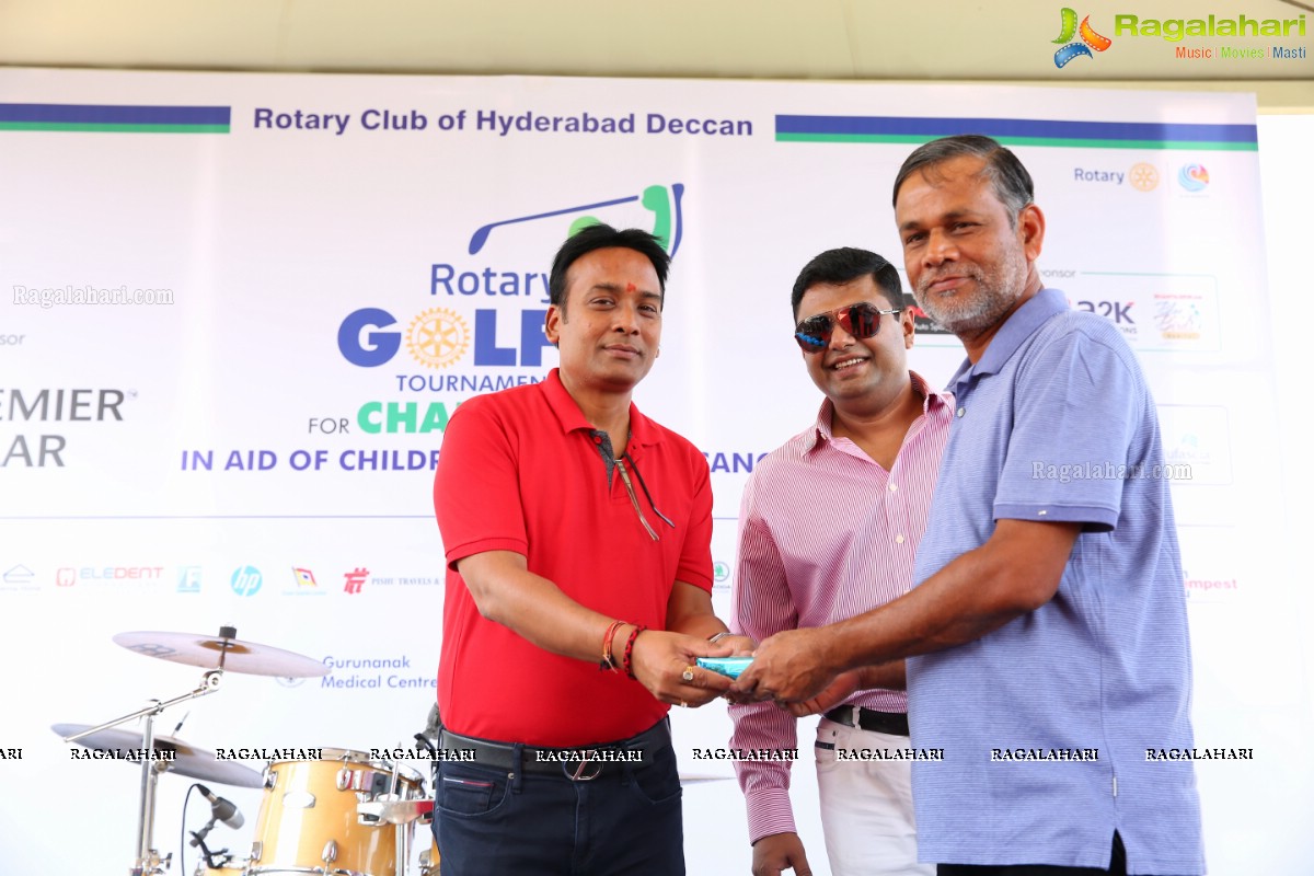 Rotary Club of Hyderabad Deccan's Annual Golf Fund Raising Tournament at Golf Club