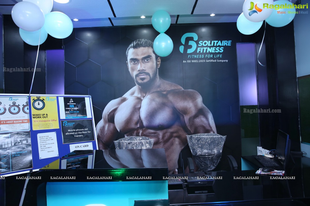 Mr. Universe World Championship & Indian Body Builder Sangram Chougule Launches Solitaire Fitness plus