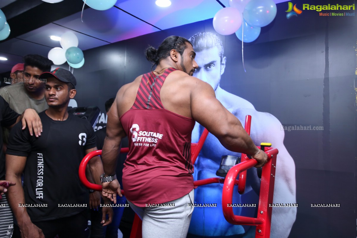 Mr. Universe World Championship & Indian Body Builder Sangram Chougule Launches Solitaire Fitness plus