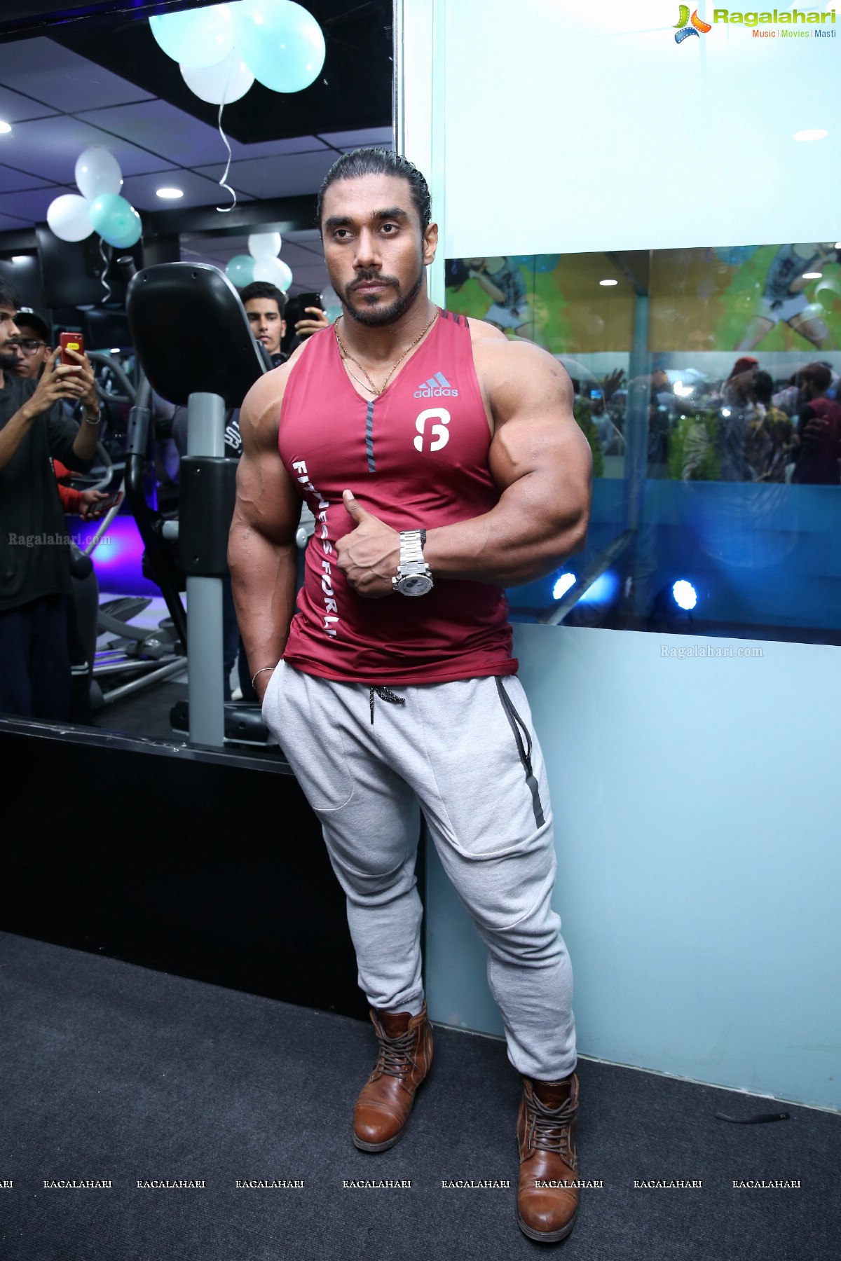 Mr. Universe World Championship & Indian Body Builder Sangram Chougule Launches Solitaire Fitness plus