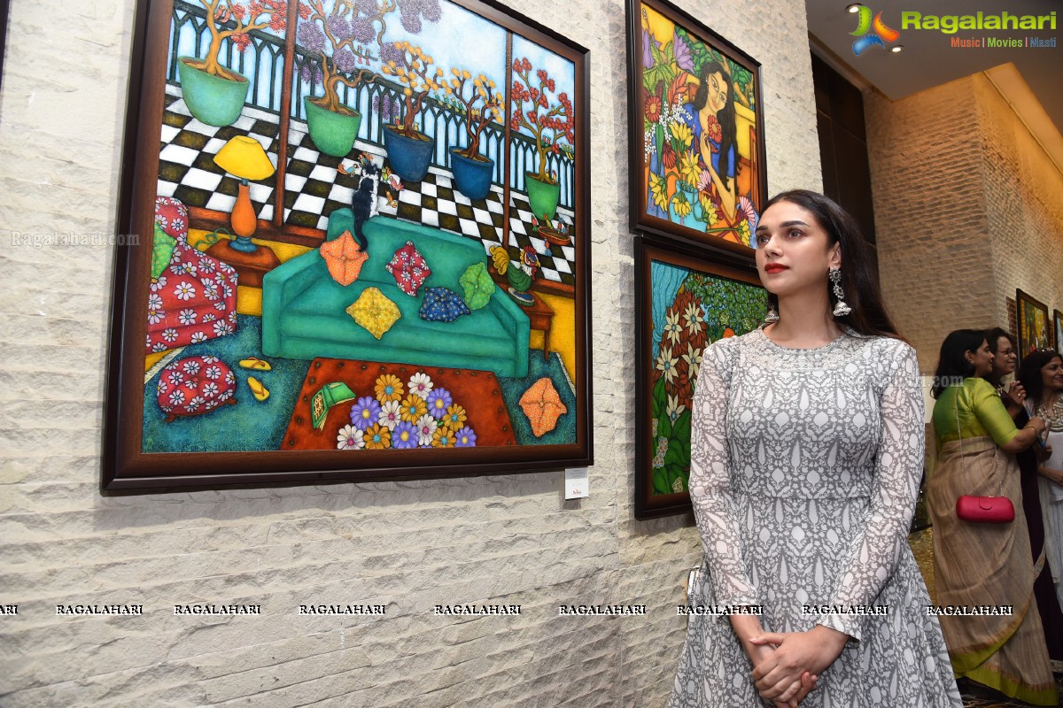 Shrishti Art Gallery - Recent Works by Vallery Puri at Park Hyatt 