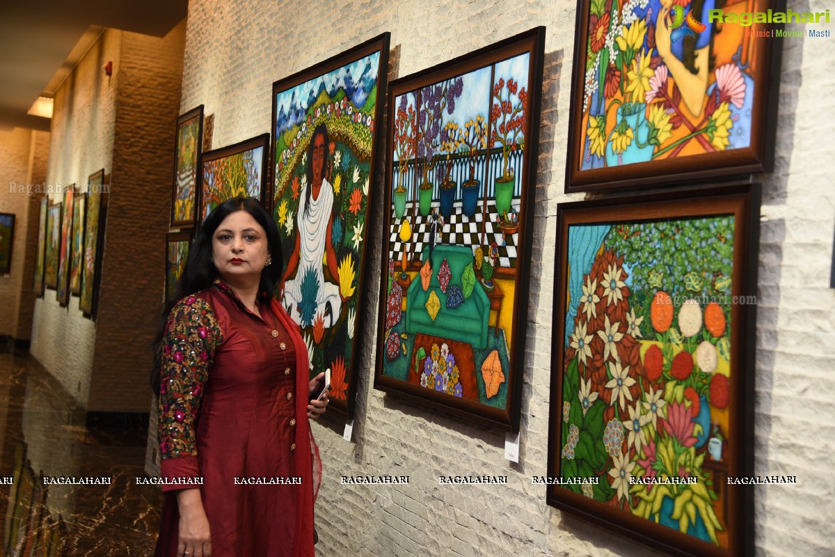 Shrishti Art Gallery - Recent Works by Vallery Puri at Park Hyatt 