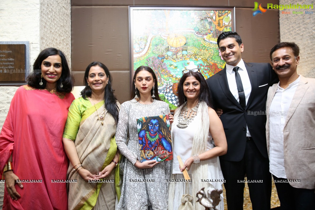 Shrishti Art Gallery - Recent Works by Vallery Puri at Park Hyatt 