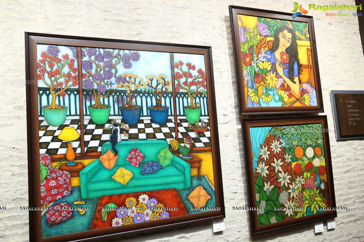 Shrishti Art Gallery - Recent Works by Vallery Puri at Park Hyatt 