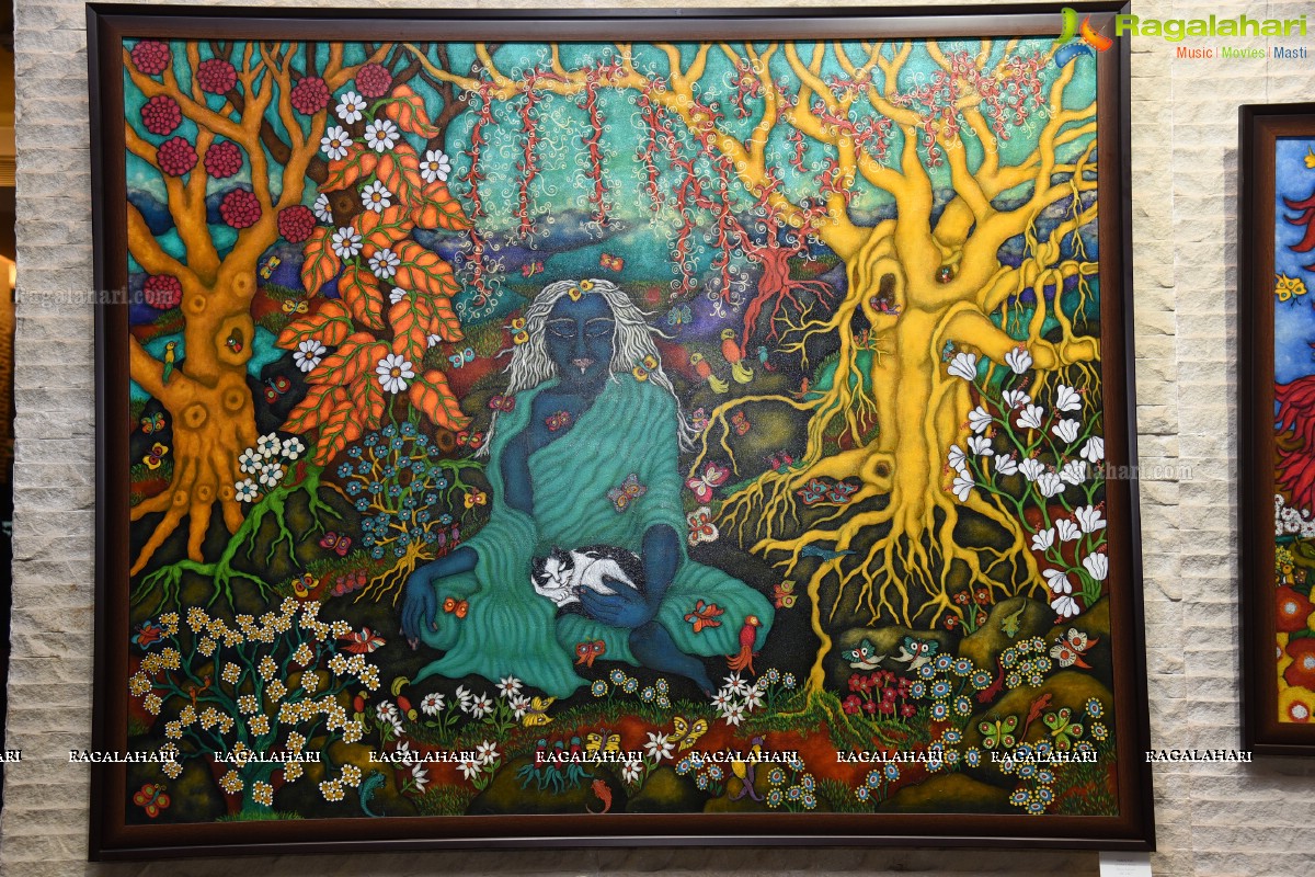 Shrishti Art Gallery - Recent Works by Vallery Puri at Park Hyatt 