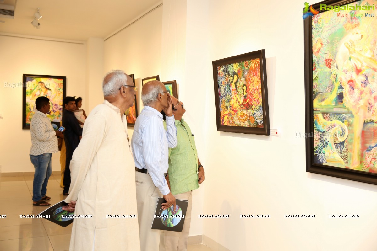 Secret Melody - An Exhibition of Paintings & Drawings by Godavarthy Venkatesh @ State Art Gallery