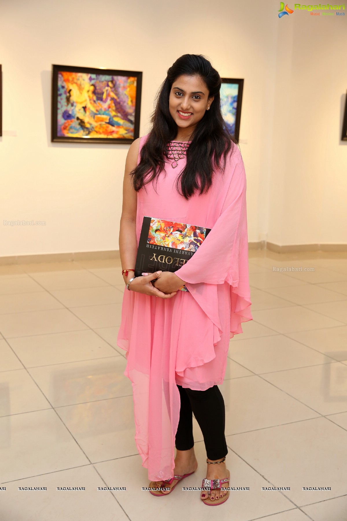 Secret Melody - An Exhibition of Paintings & Drawings by Godavarthy Venkatesh @ State Art Gallery