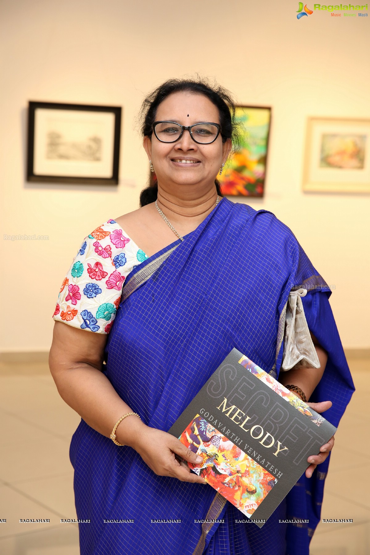 Secret Melody - An Exhibition of Paintings & Drawings by Godavarthy Venkatesh @ State Art Gallery