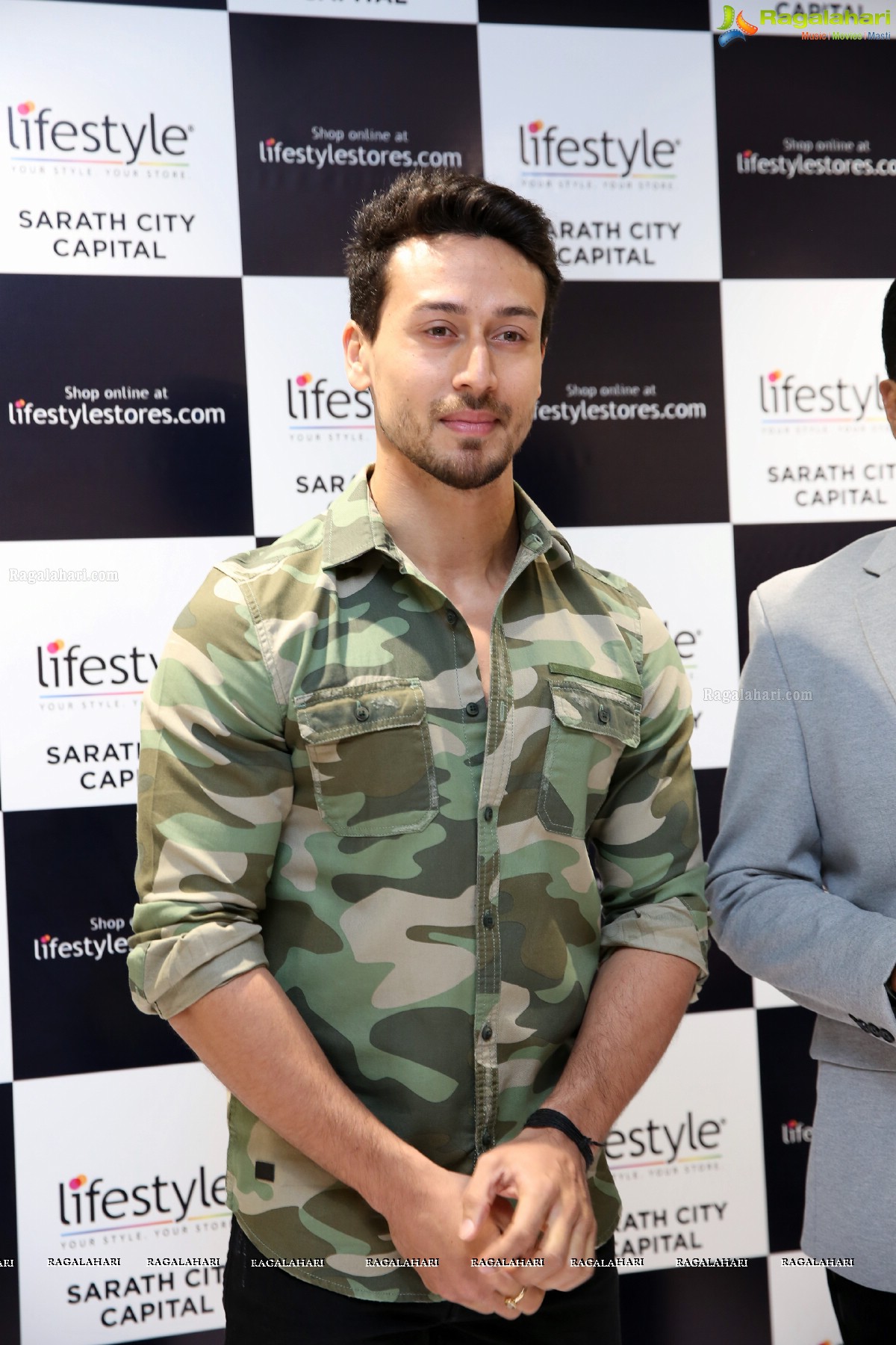 Tiger Shroff at The Grand Opening of Lifestyle New Store at Sarath City Capital Mall