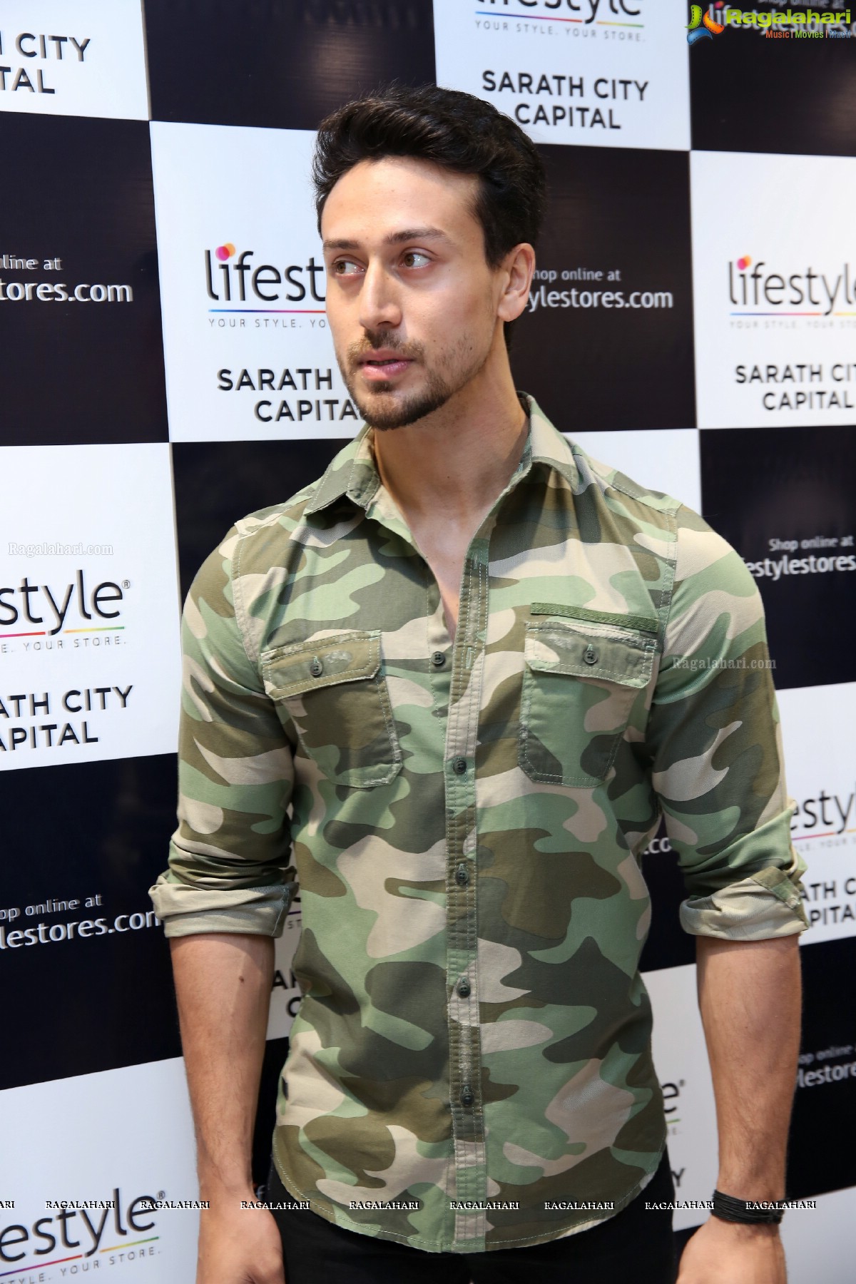 Tiger Shroff at The Grand Opening of Lifestyle New Store at Sarath City Capital Mall