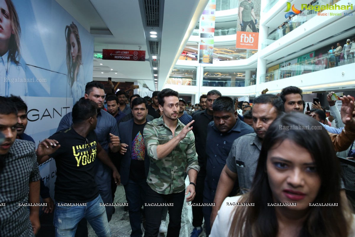 Tiger Shroff at The Grand Opening of Lifestyle New Store at Sarath City Capital Mall