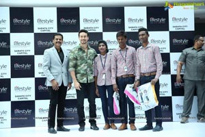 Tiger Shroff at Newly Launched Lifestyle Store