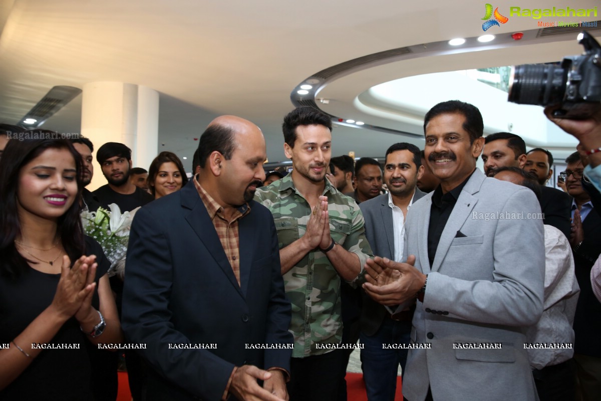 Tiger Shroff at The Grand Opening of Lifestyle New Store at Sarath City Capital Mall