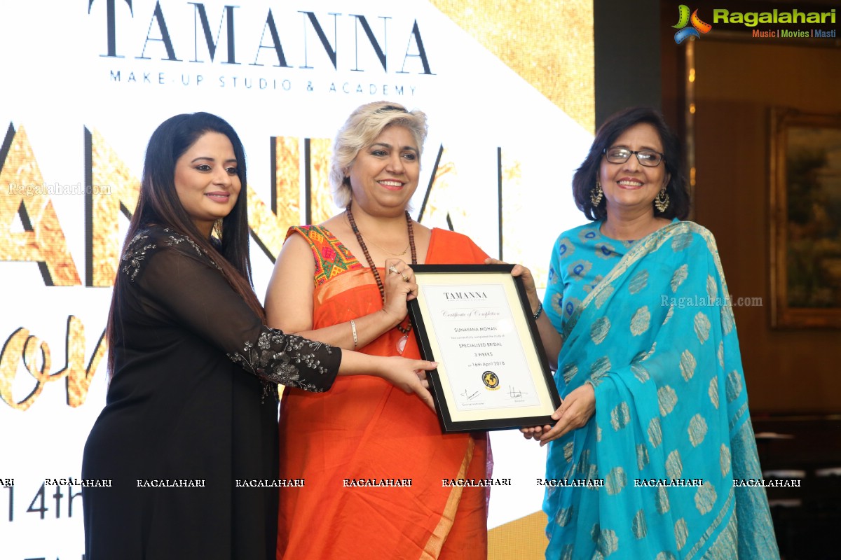 Tamanna Makeup Academy 2nd Annual Convocation @ Taj Krishna