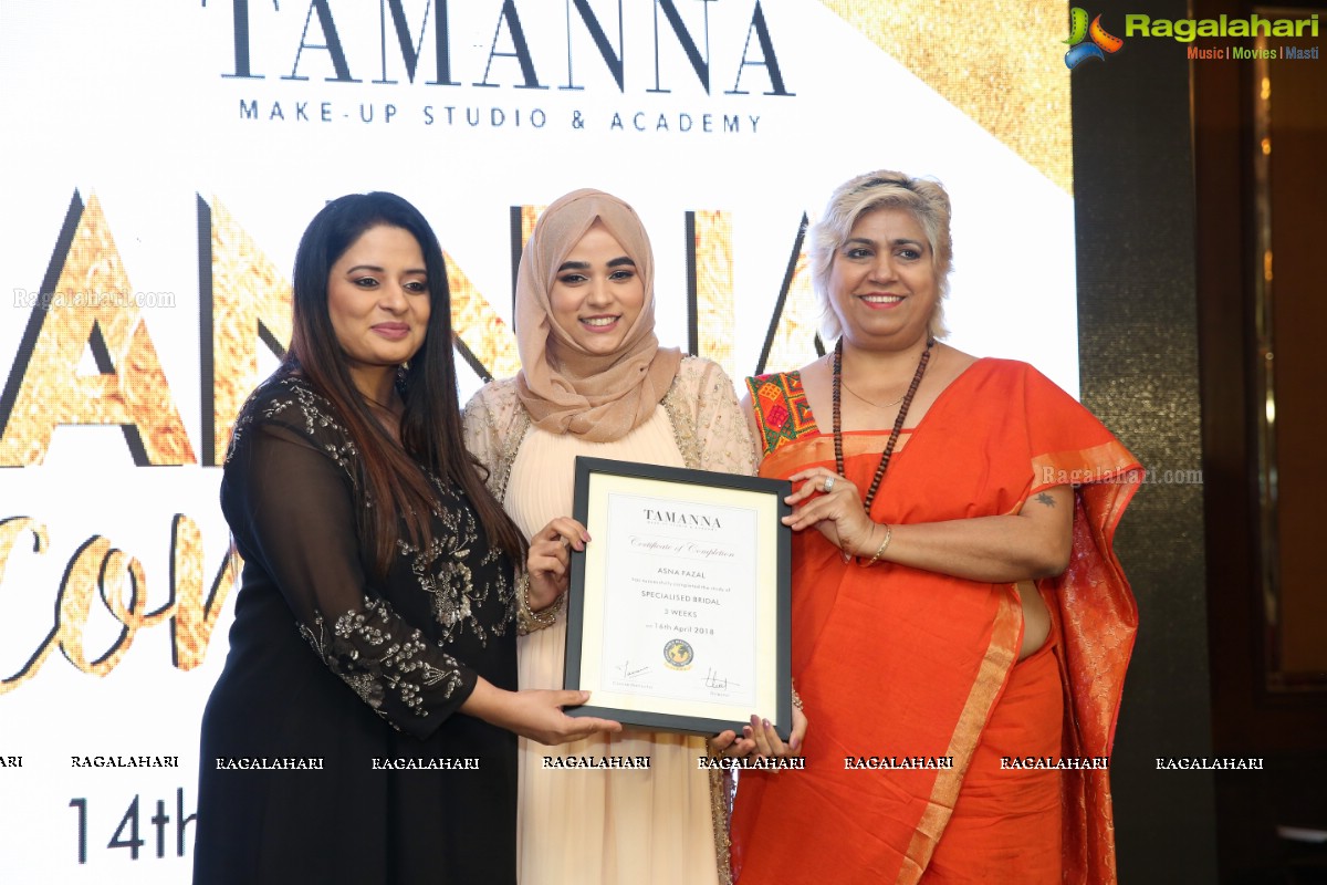 Tamanna Makeup Academy 2nd Annual Convocation @ Taj Krishna