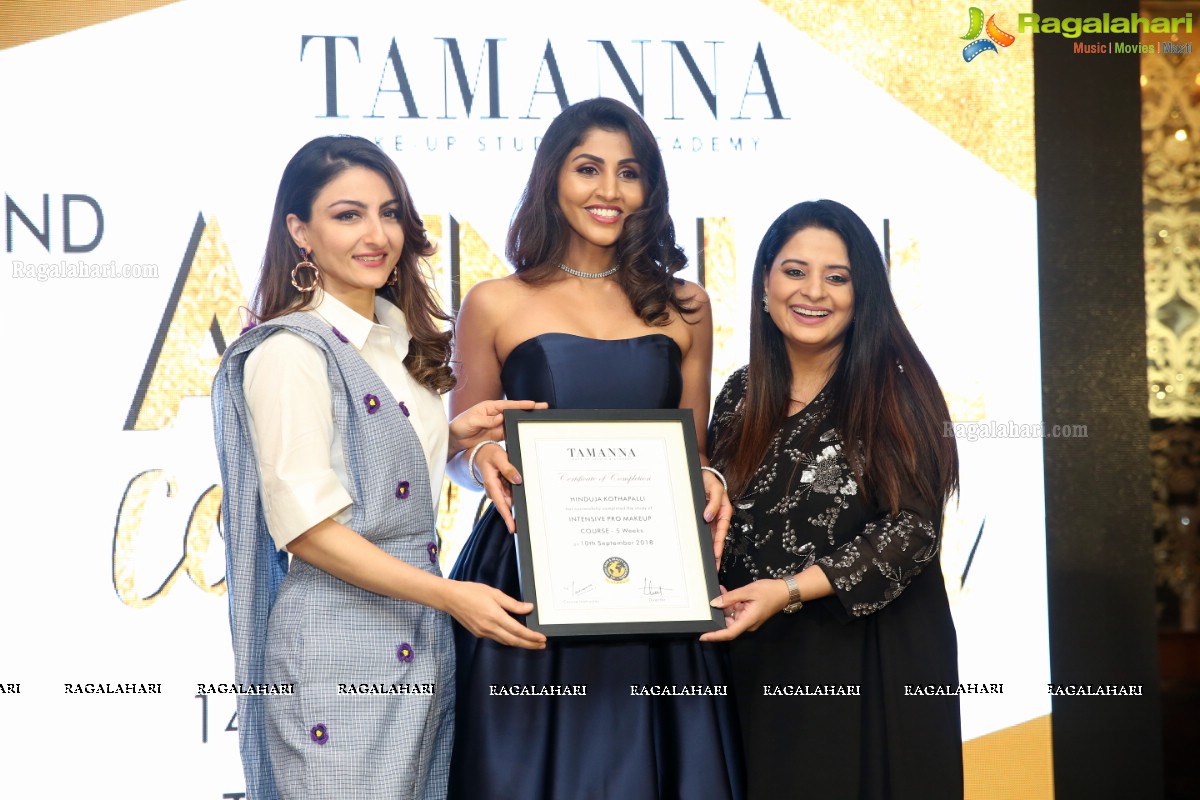 Tamanna Makeup Academy 2nd Annual Convocation @ Taj Krishna