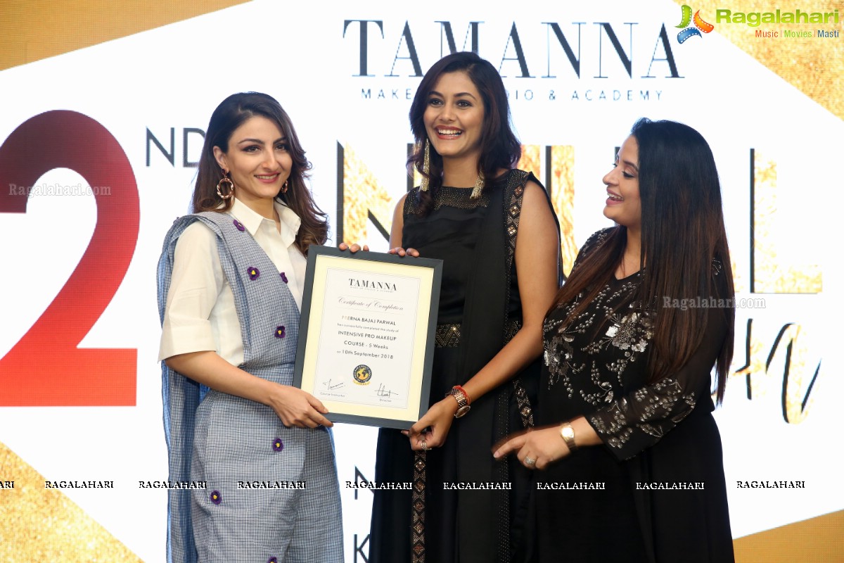 Tamanna Makeup Academy 2nd Annual Convocation @ Taj Krishna