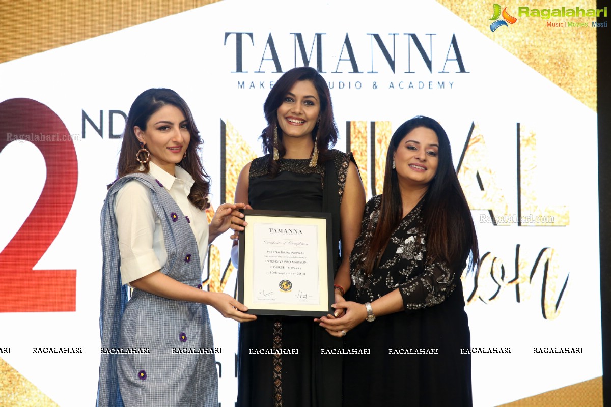 Tamanna Makeup Academy 2nd Annual Convocation @ Taj Krishna