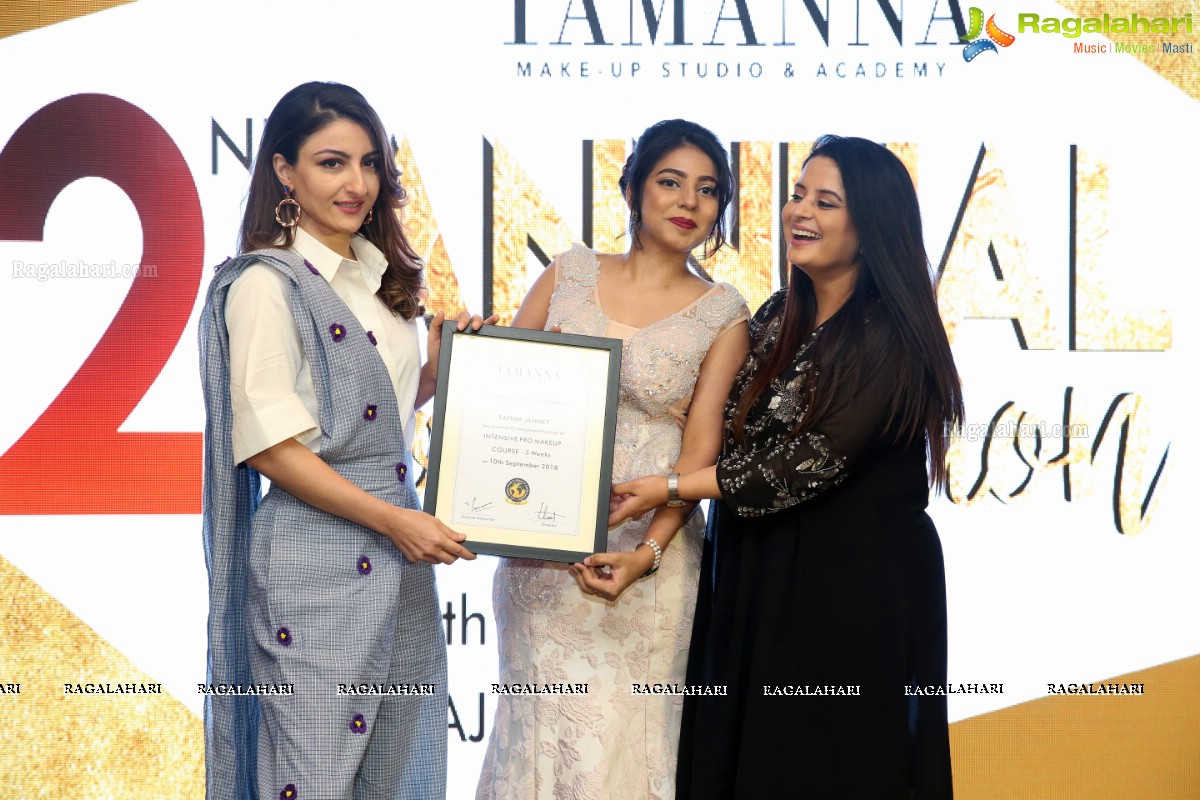 Tamanna Makeup Academy 2nd Annual Convocation @ Taj Krishna