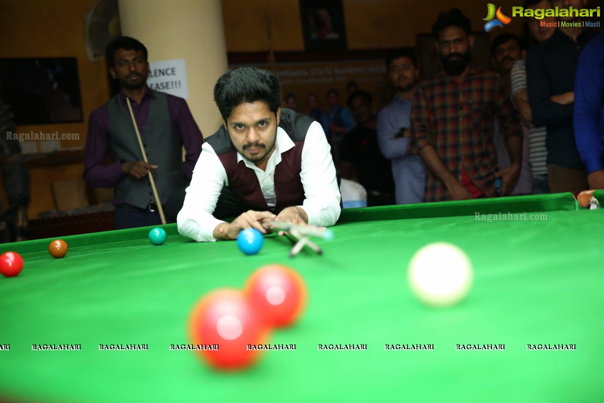 Telangana State Ranking Snooker & Billiards Championship 2018 (Senior & Junior) @ FNCC