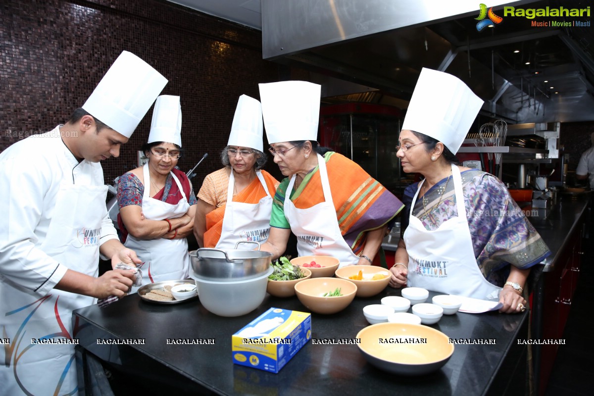 Seniors Enjoy Restaurant Kitchen Experience at Unmukt Festival - Westin CookFest