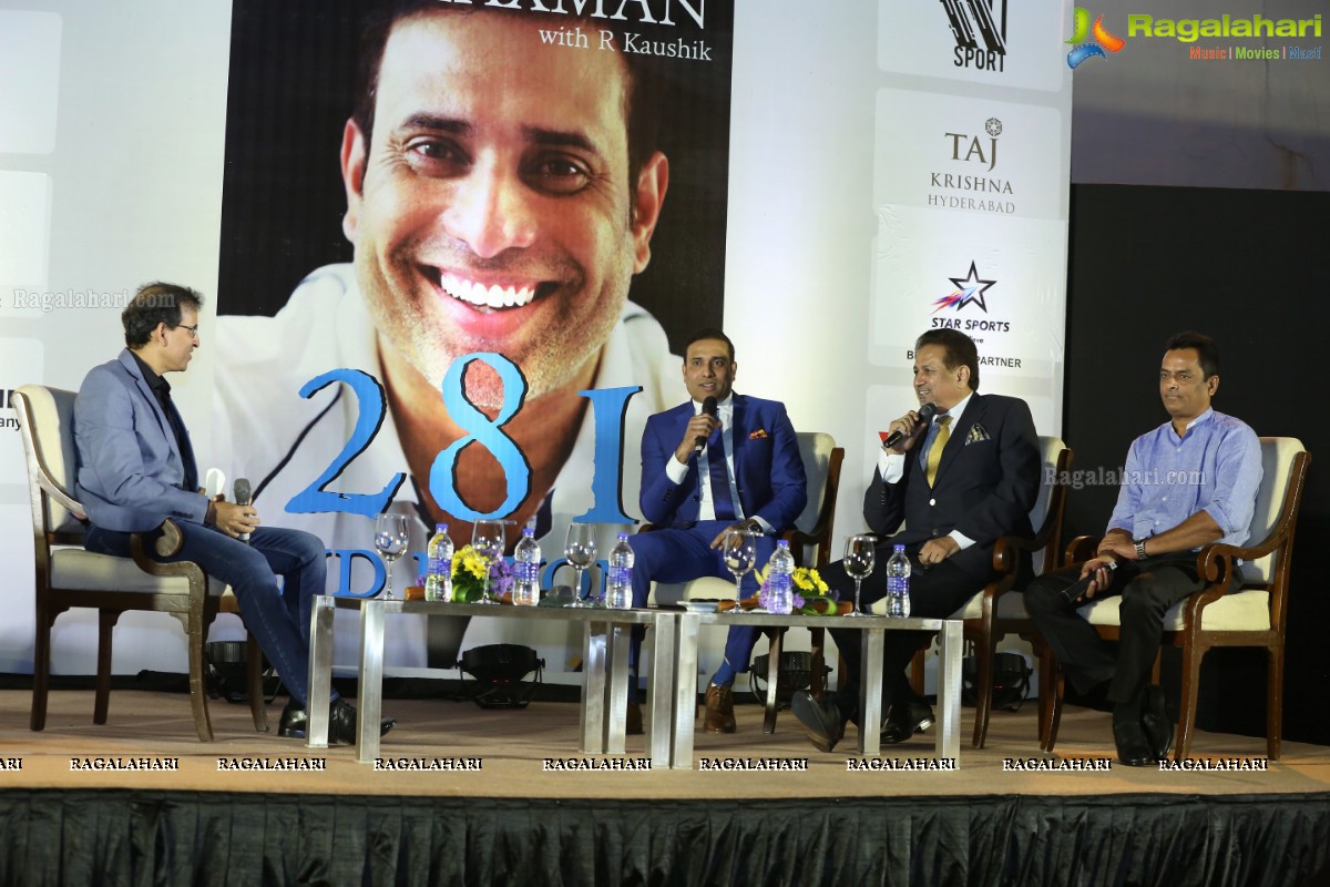 VVS Laxman Releases His Autobiography, '281 and Beyond'