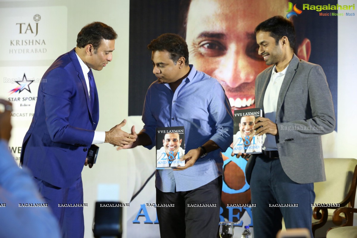 VVS Laxman Releases His Autobiography, '281 and Beyond'