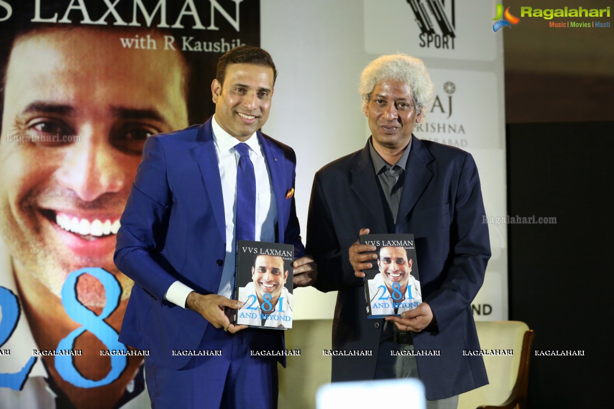 VVS Laxman Releases His Autobiography, '281 and Beyond'