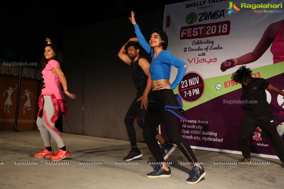 Zumba Fest 2018 - Celebrating 2 Decades of Zumba With Vijaya Tupurani @ Phoenix Arena