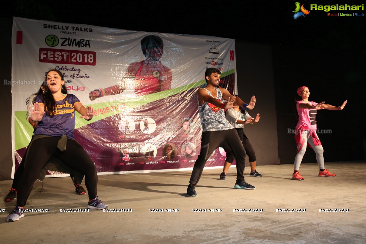 Zumba Fest 2018 - Celebrating 2 Decades of Zumba With Vijaya Tupurani @ Phoenix Arena