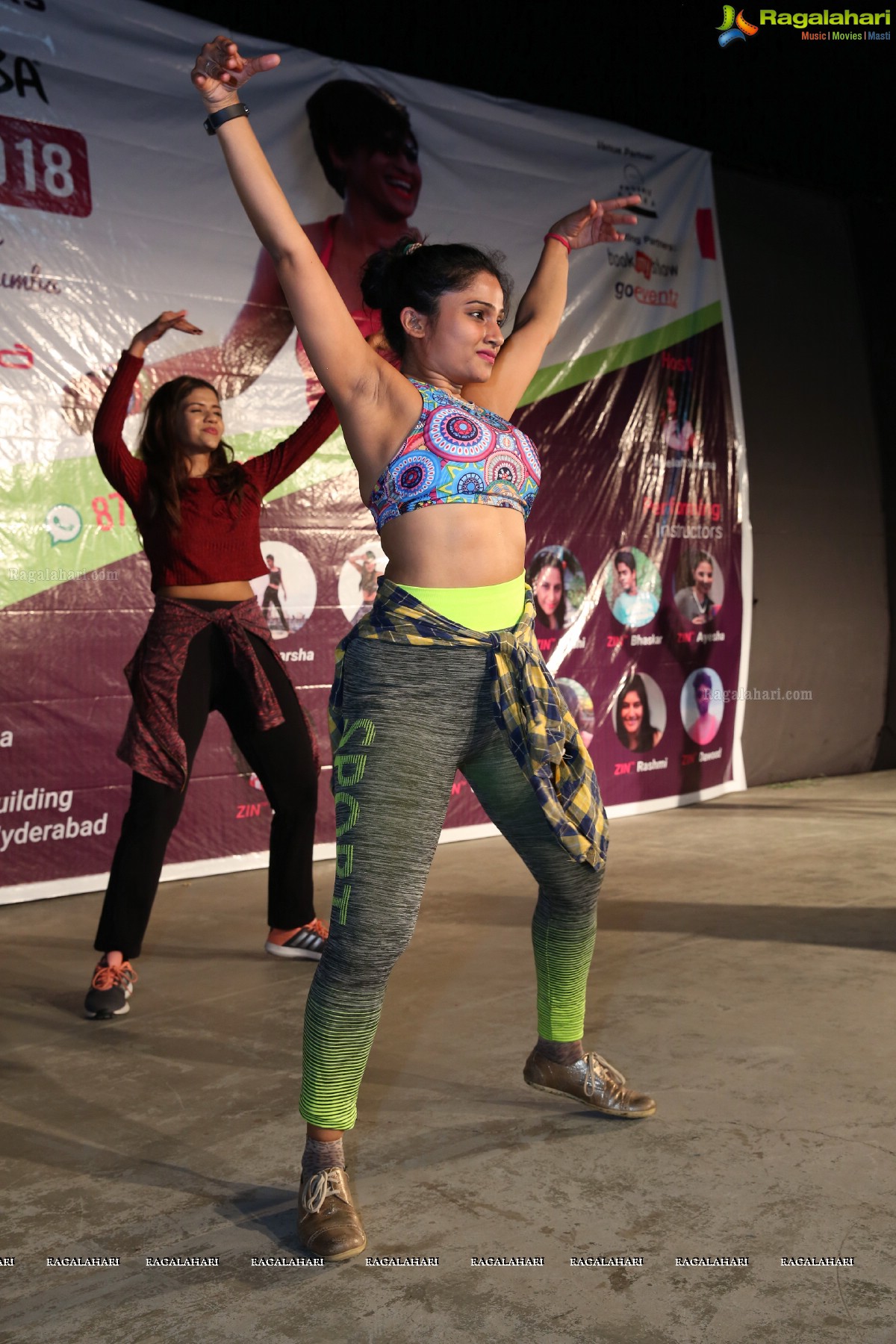 Zumba Fest 2018 - Celebrating 2 Decades of Zumba With Vijaya Tupurani @ Phoenix Arena