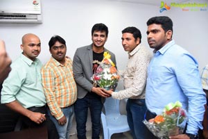 Arjun Suravaram at Asian Sridevi Mall Warangal