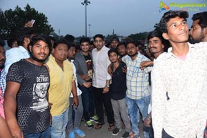 Arjun Suravaram Team at Bhadrakali Temple Warangal