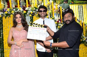 Bellamkonda Sreenivas - Nabha Natesh Film Muhurat